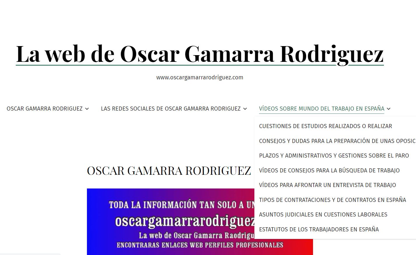 foto de menu del mudo del trabajo